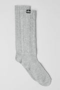 Unisex Scrunch Sock - Athletic Heather Grey — photo 1