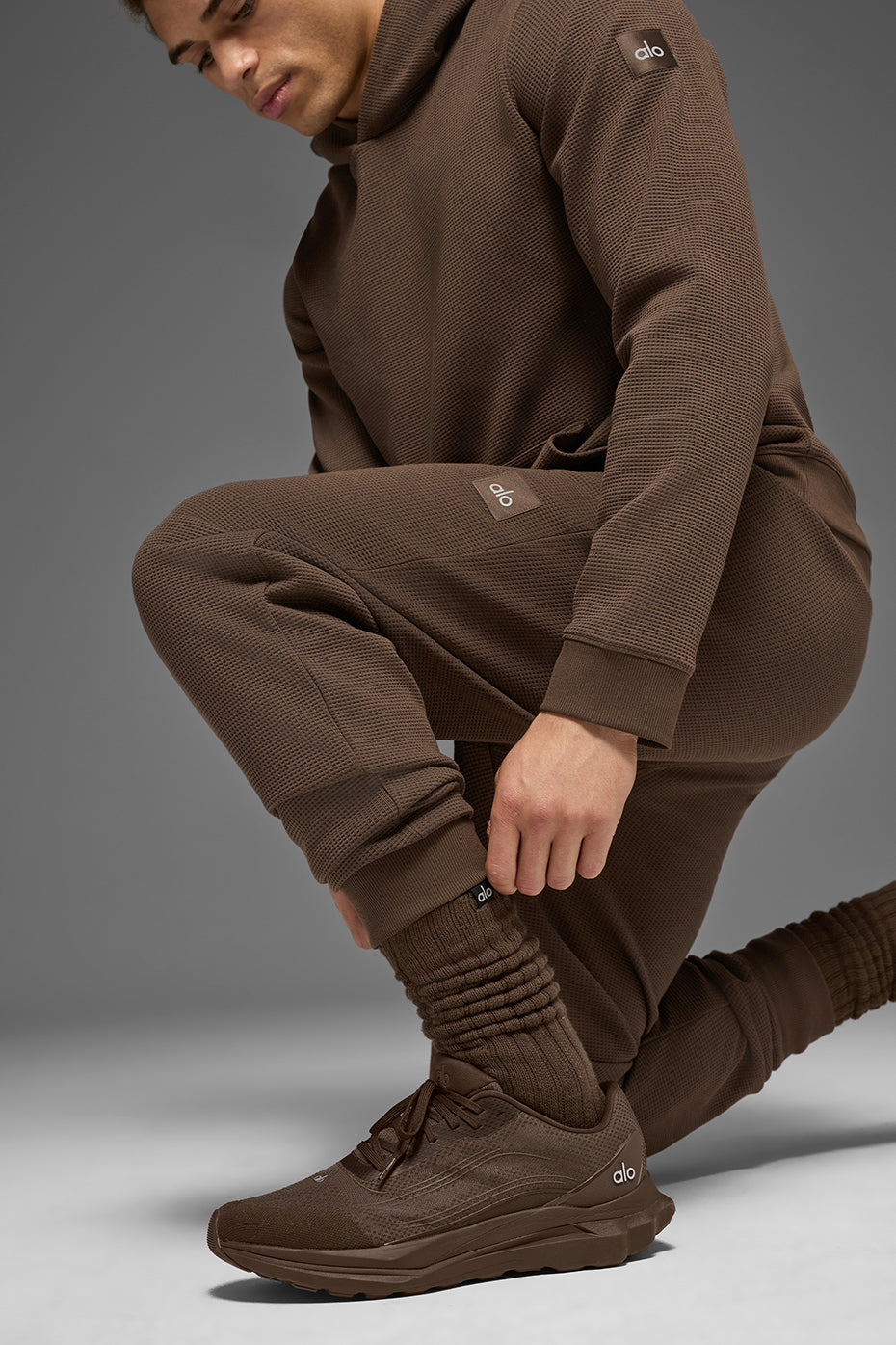 Unisex Scrunch Sock - Espresso — photo 3