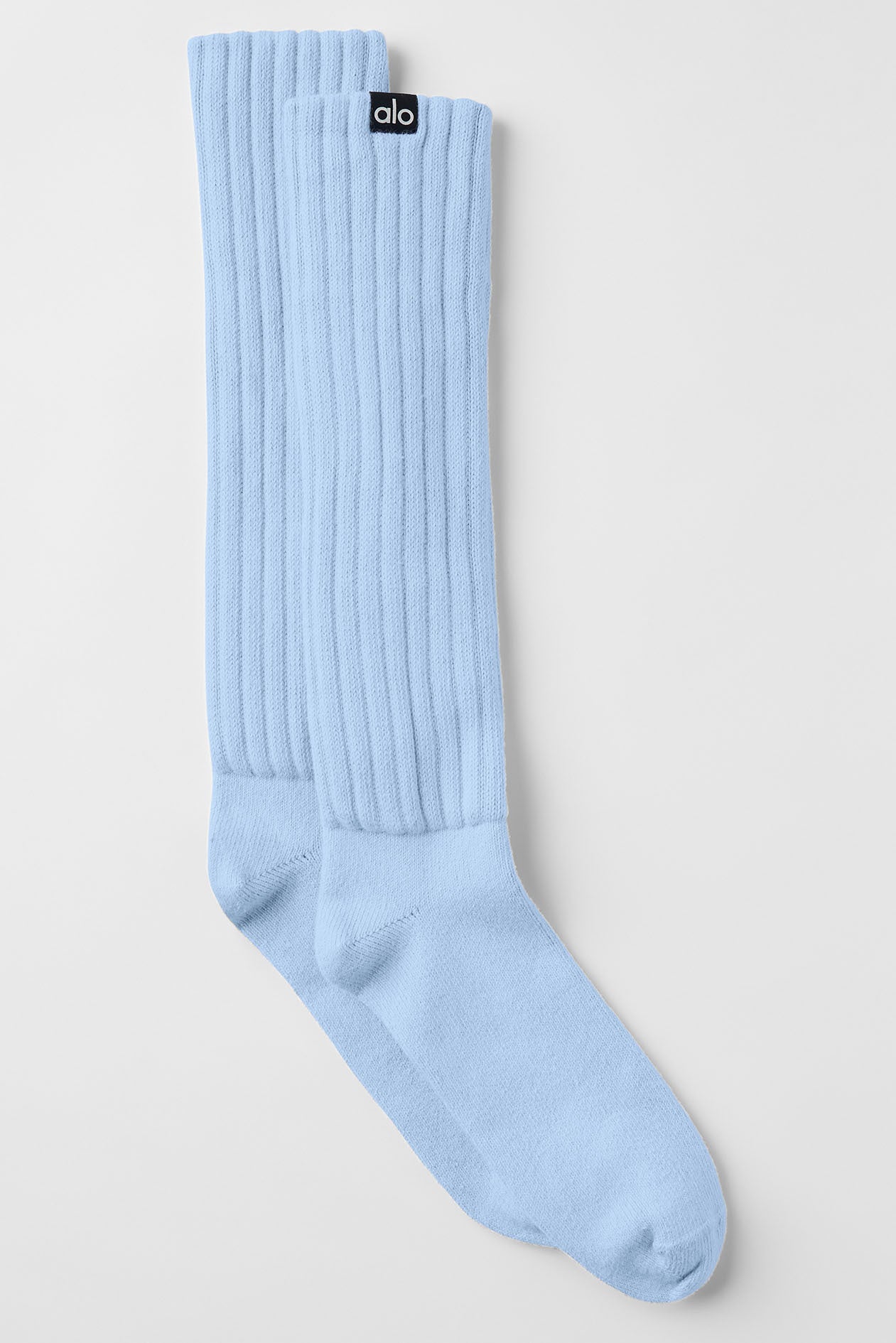 Unisex Scrunch Sock - Seashell Blue — photo 1