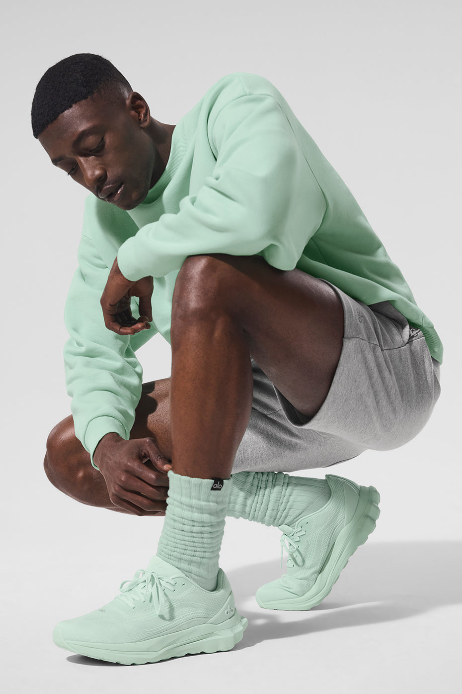 Unisex Scrunch Sock - Spearmint — photo 3
