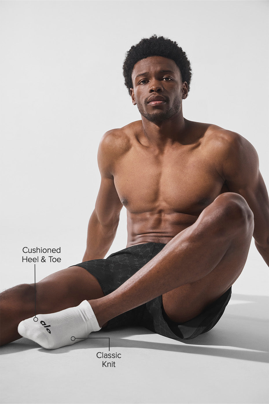Unisex Street Sock - Black/White — photo 2