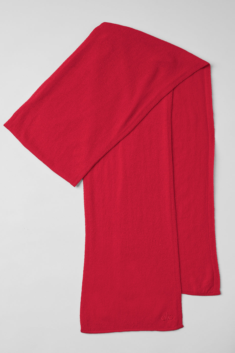 Cashmere Light Frosted Scarf - Red Ribbon — photo 2