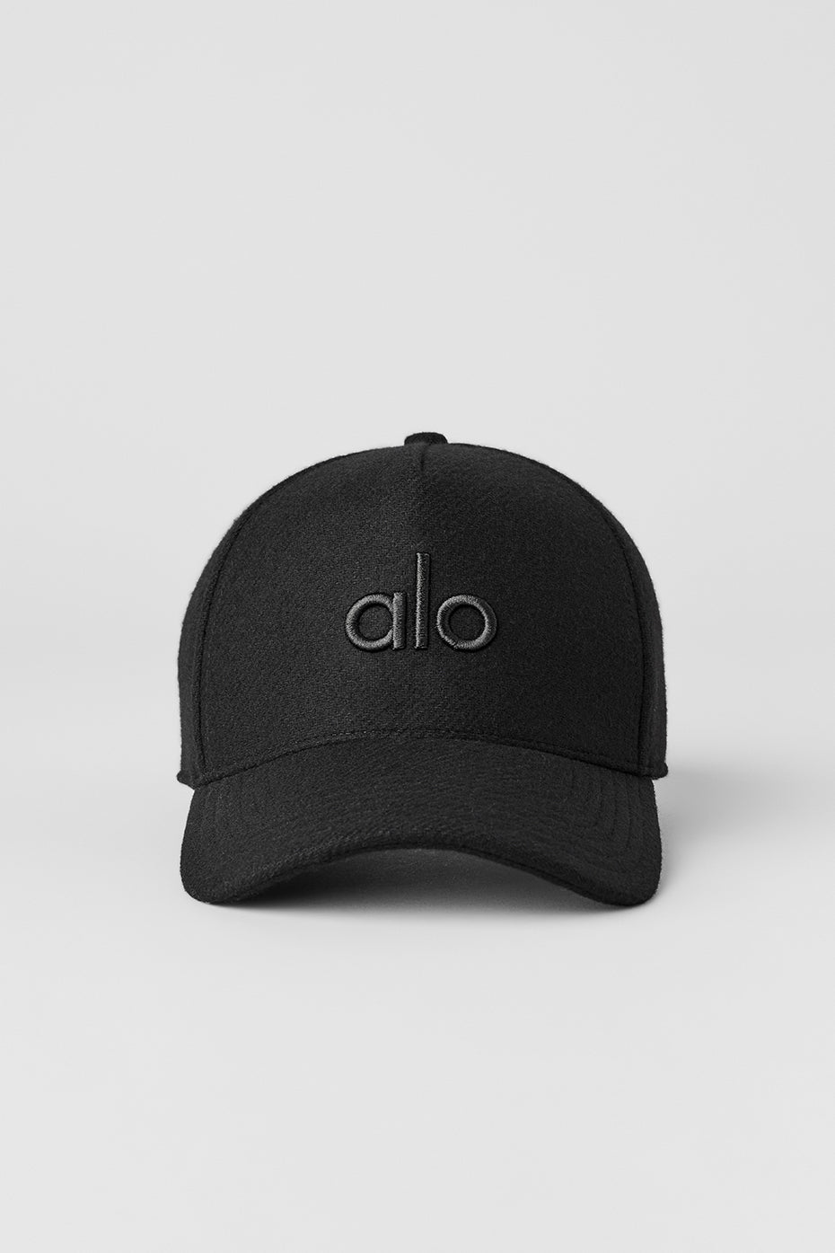 Wool Blend District Trucker Hat - Black — photo 3