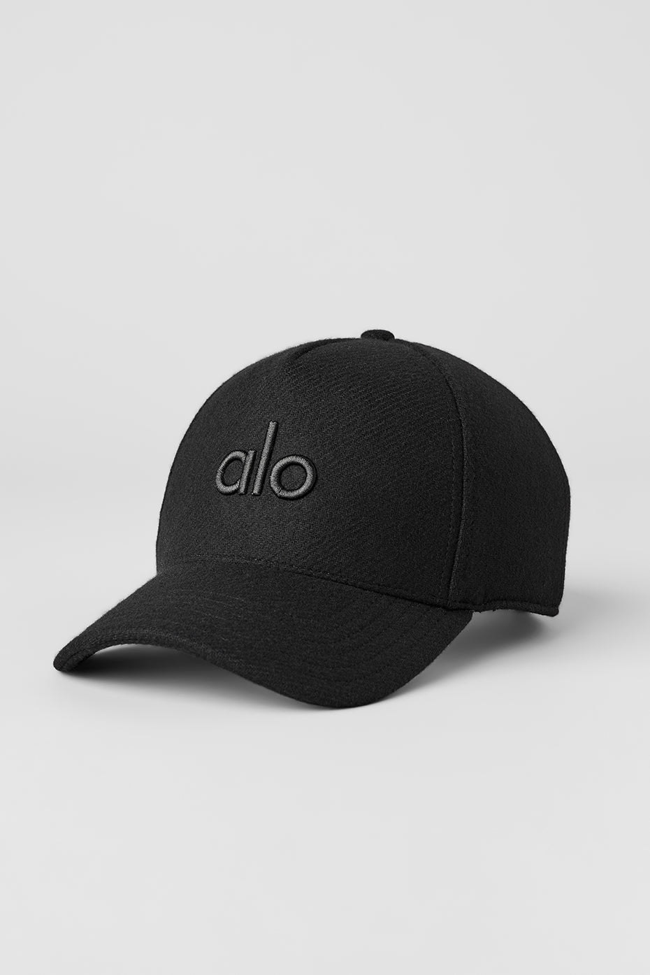 Wool Blend District Trucker Hat - Black — photo 1