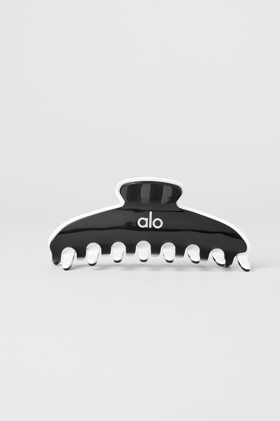 Outline Claw Clip - Black/White — photo 3