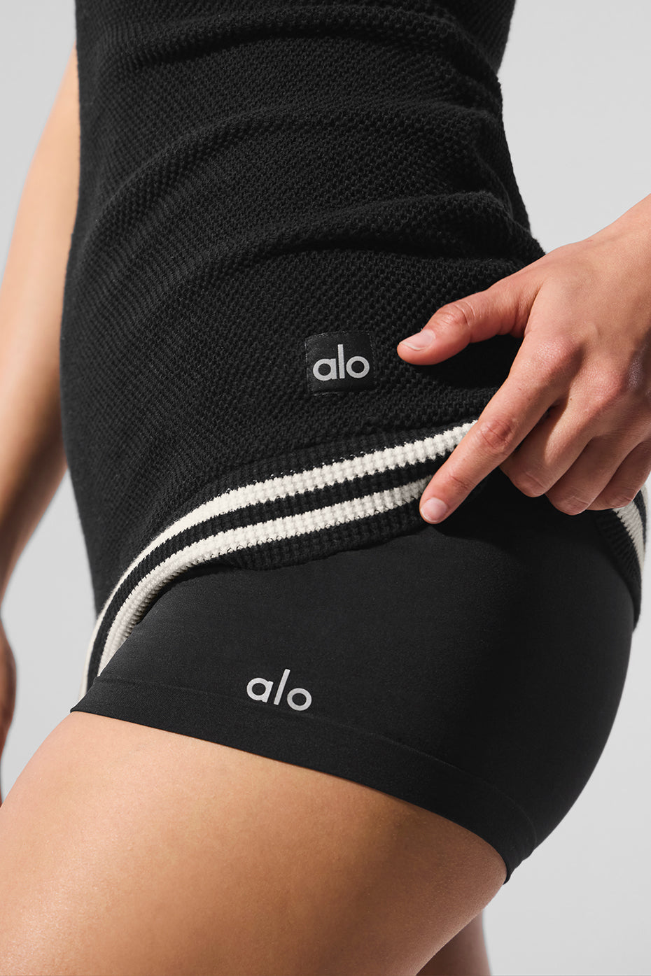 Sheer Glow Boyshort - Black — photo 6
