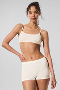 Sheer Glow Boyshort - Ivory — photo 1