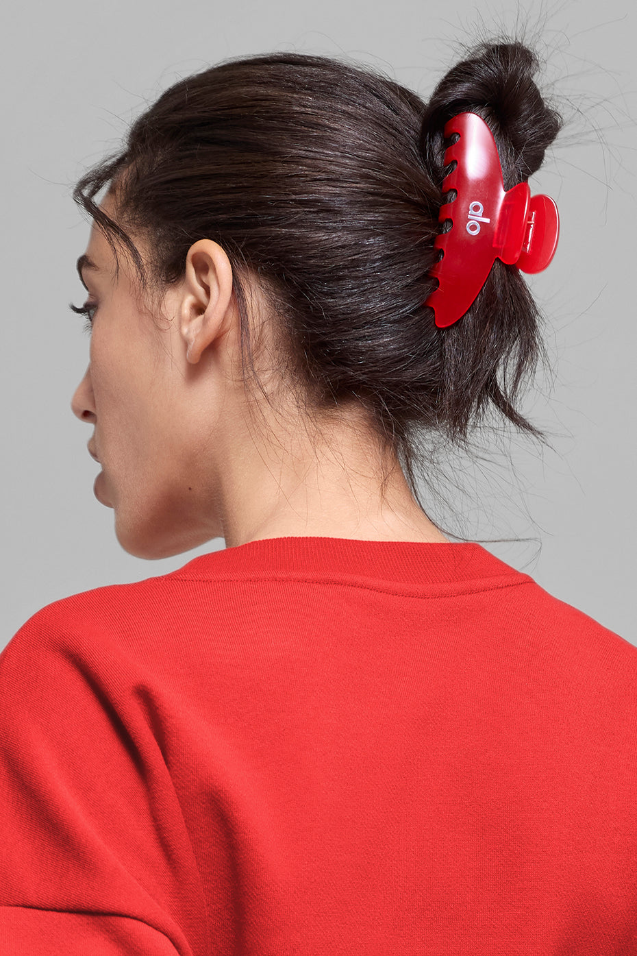 Effortless Claw Clip (2-Pack) - Bright Red — photo 2