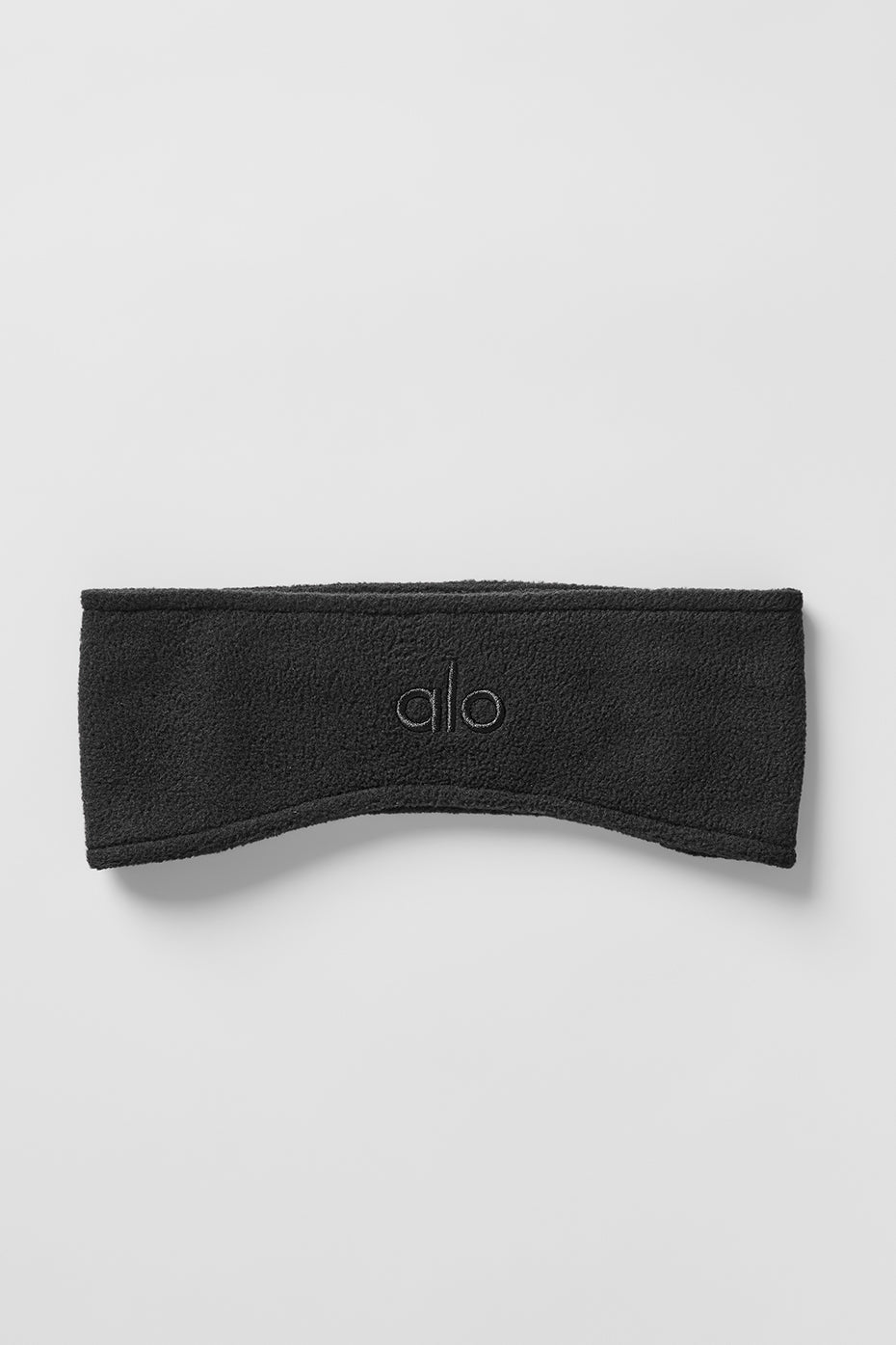 Polar Fleece Ear Warmer - Black — photo 2