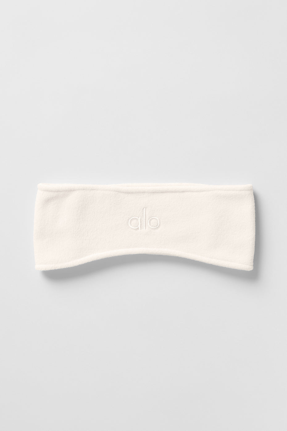 Polar Fleece Ear Warmer - Ivory — photo 2