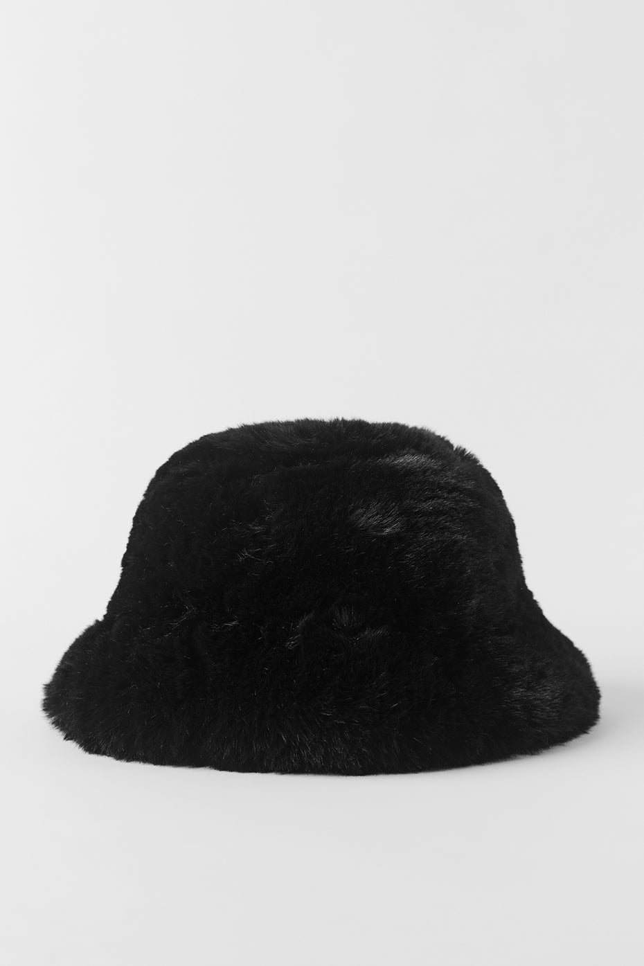 Faux Fur Starstruck Bucket Hat - Black — photo 2