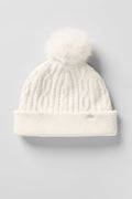 Cable Knit Winter Bliss Beanie - Ivory — photo 2