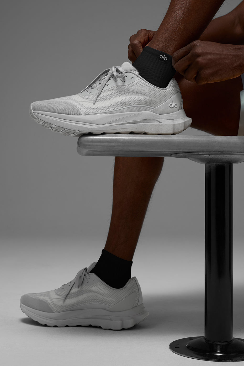 Quarter Crew Street Sock - Black — photo 3
