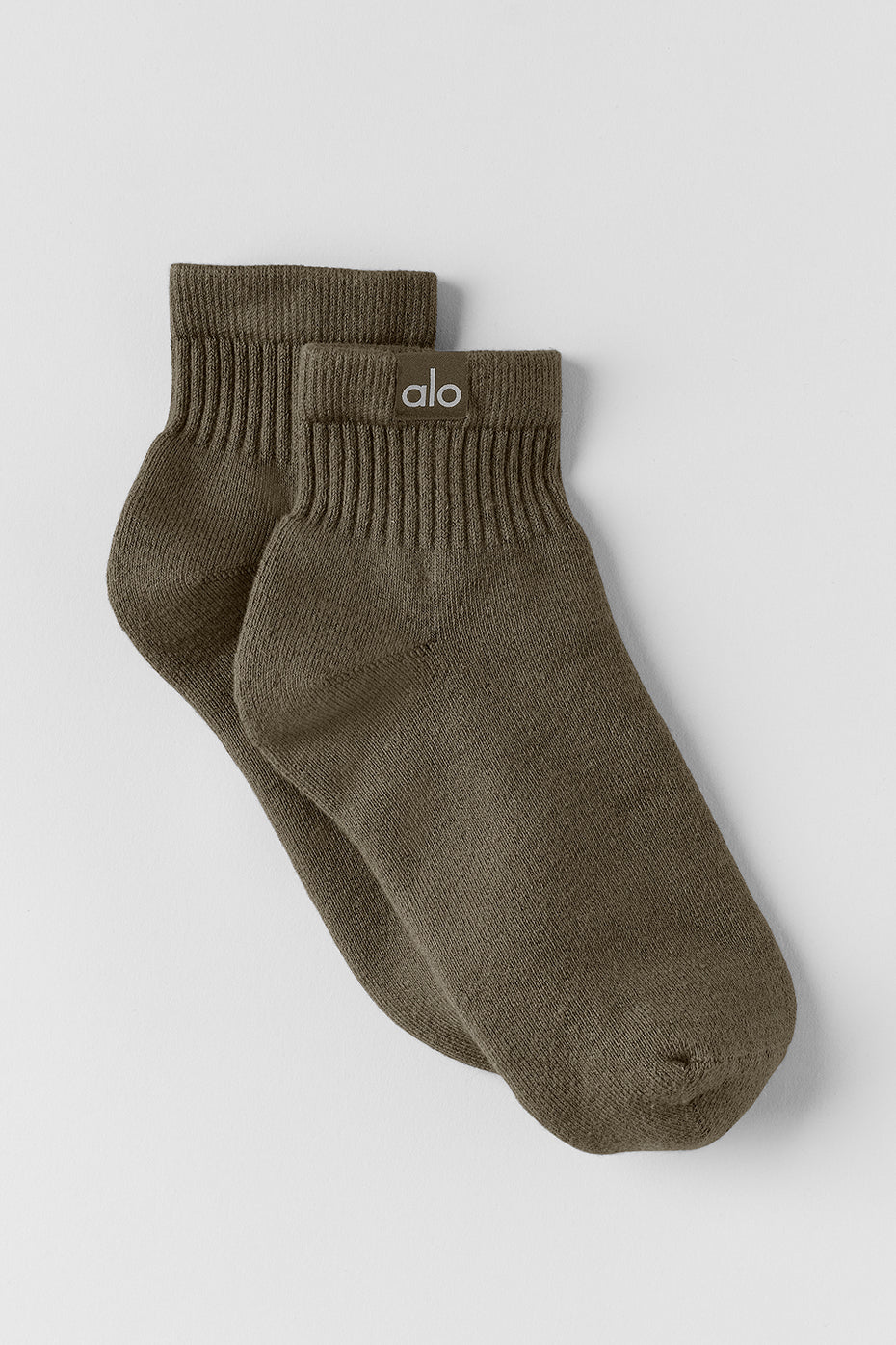 Quarter Crew Street Sock - Olive Tree — photo 1