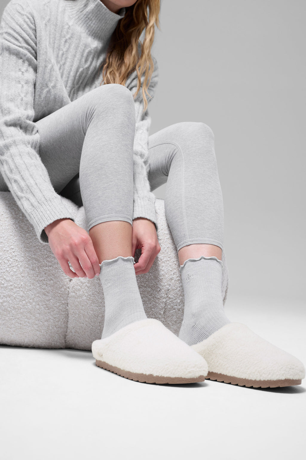 Sherpa Recovery Slipper - Ivory — photo 1