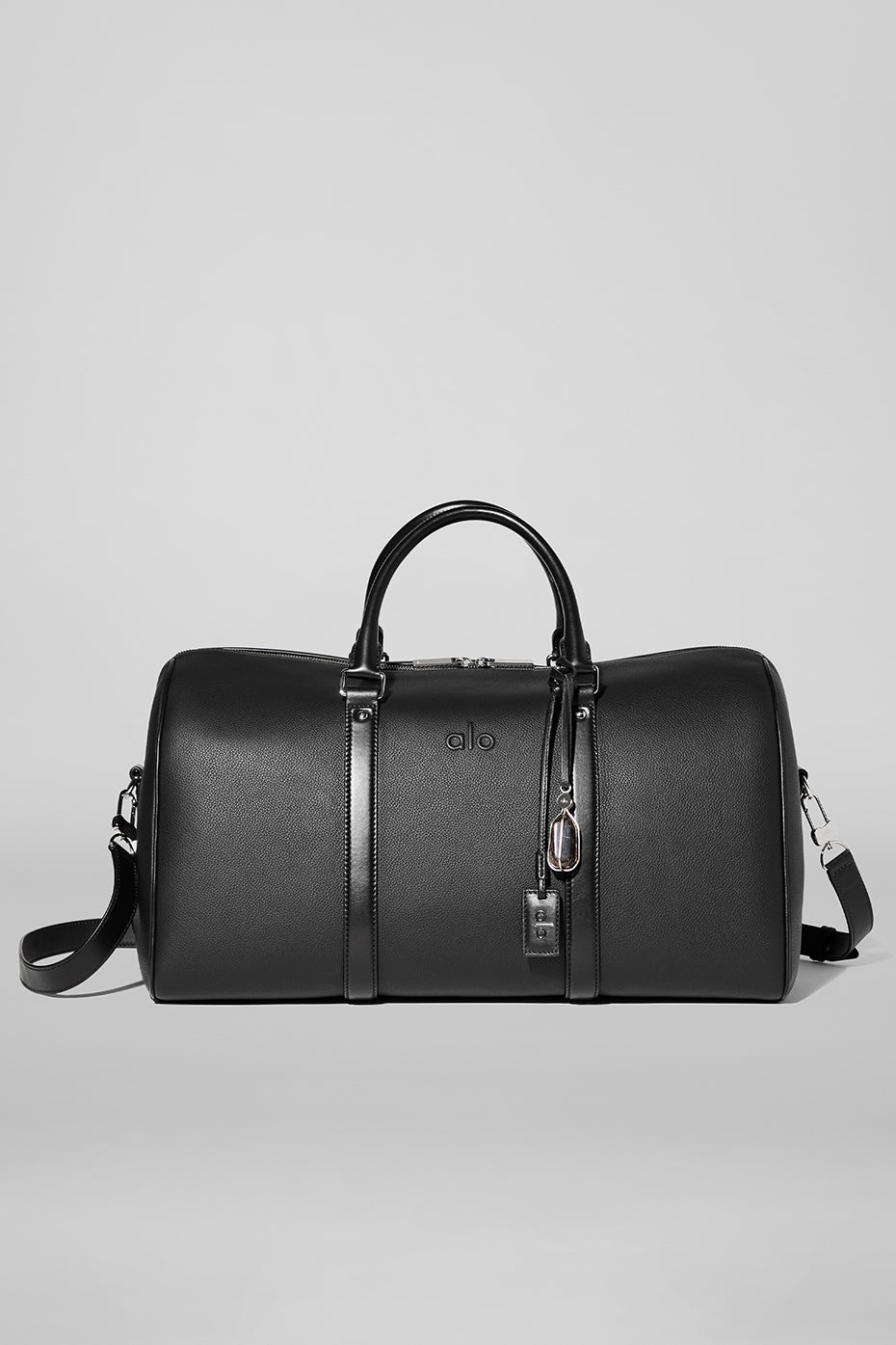 ALO Voyage Duffle - Black Leather — photo 2