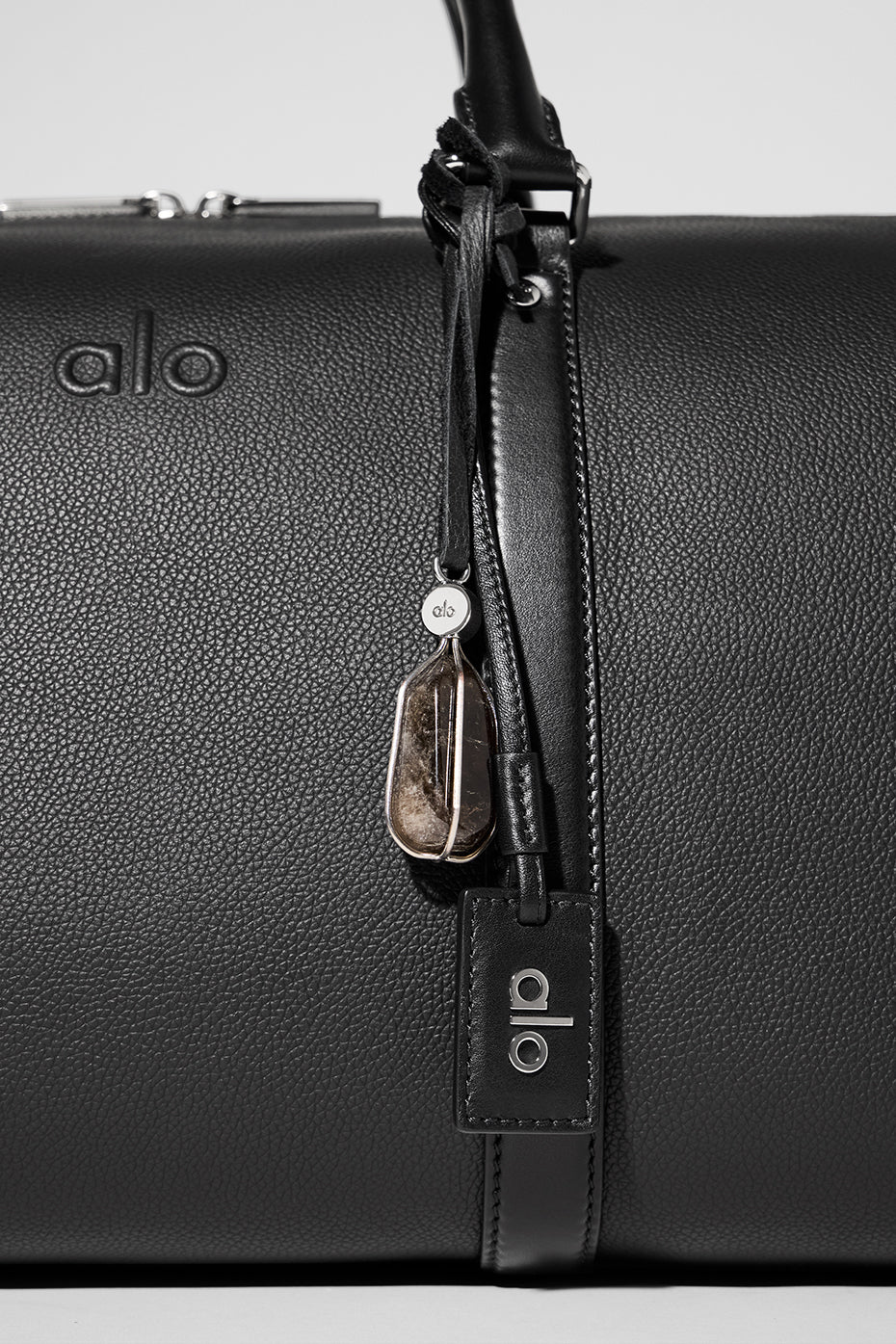 ALO Voyage Duffle - Black Leather — photo 5