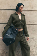 ALO Voyage Duffle - Black Leather — photo 1