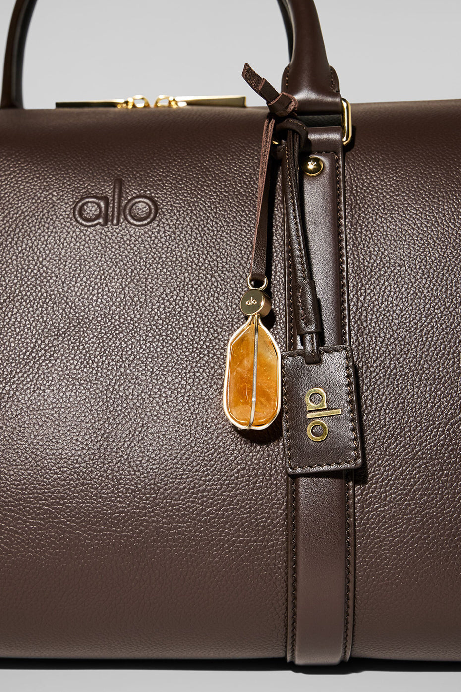 ALO Voyage Duffle - Espresso Leather — photo 4