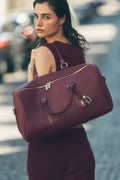 ALO Voyage Duffle - Bordeaux Leather — photo 1