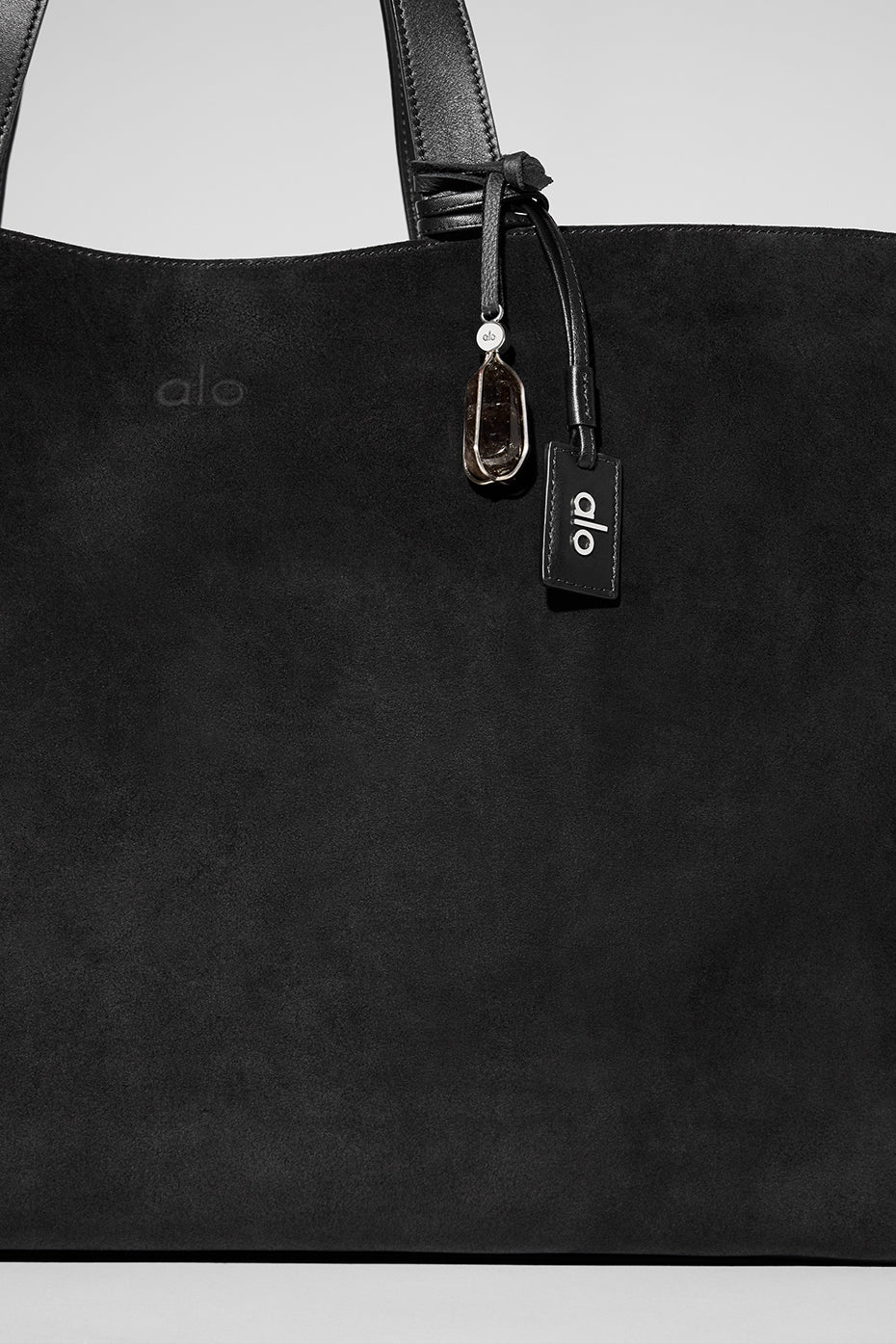 ALO Tranquility Tote - Black Suede — photo 5