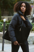 ALO Tranquility Tote - Black Suede — photo 1