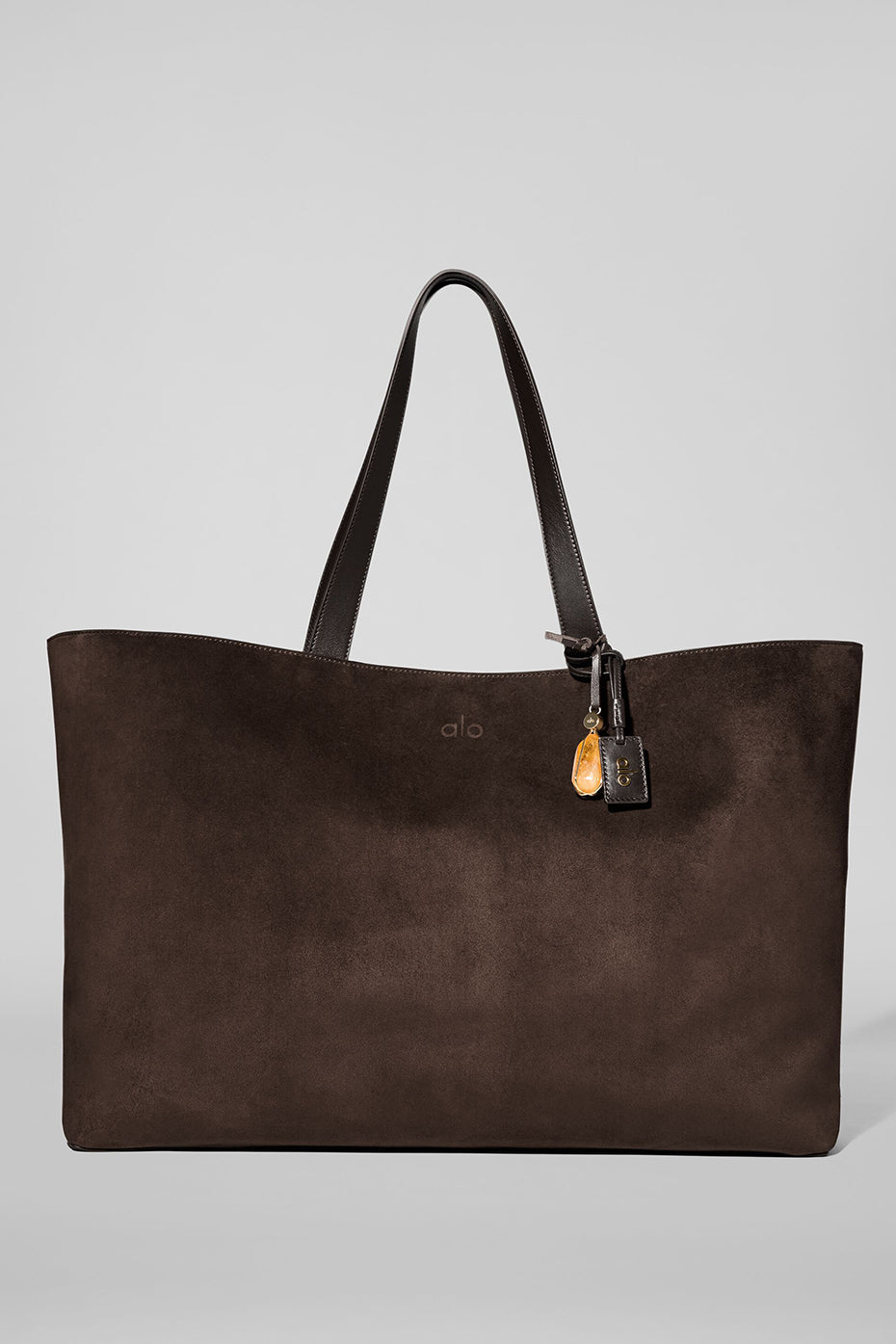 ALO Tranquility Tote - Espresso Suede — photo 1