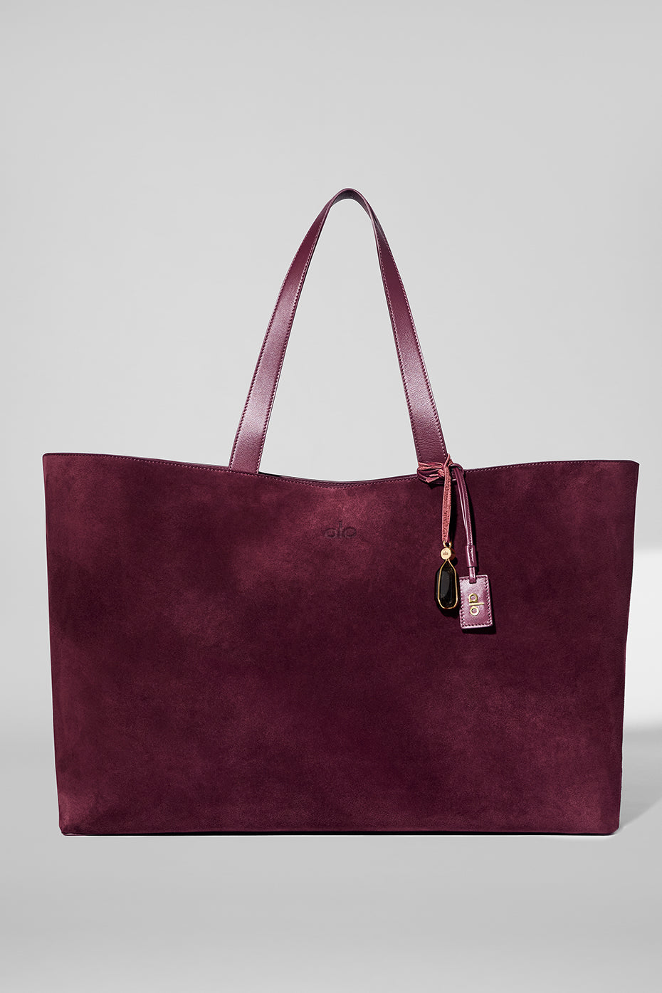 ALO Tranquility Tote - Bordeaux Suede — photo 2