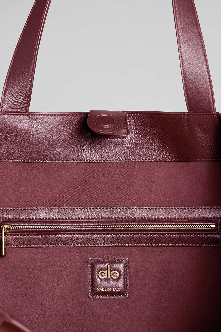 ALO Tranquility Tote - Bordeaux Suede — photo 6