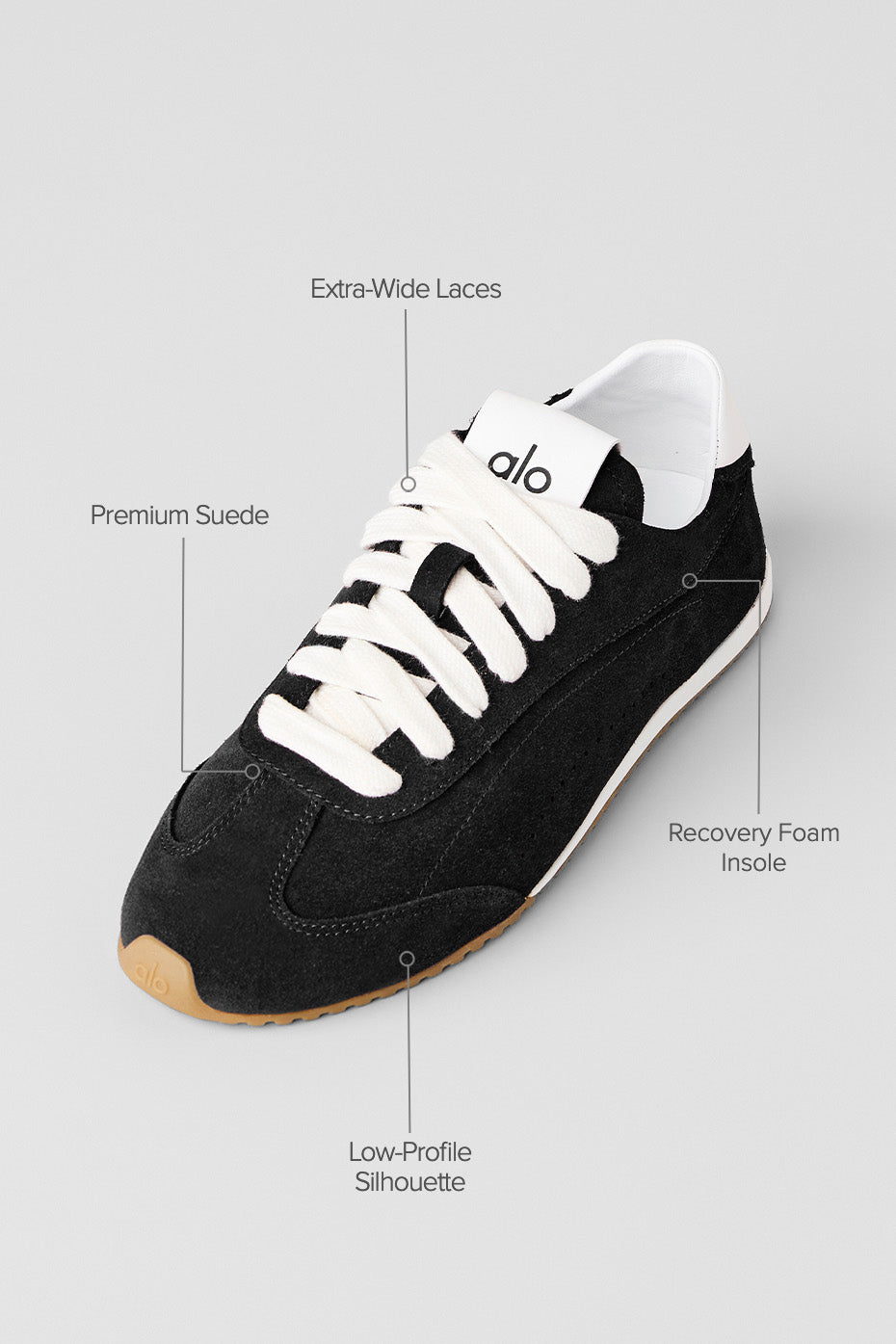 ALO Sunset Sneaker - Black — photo 2