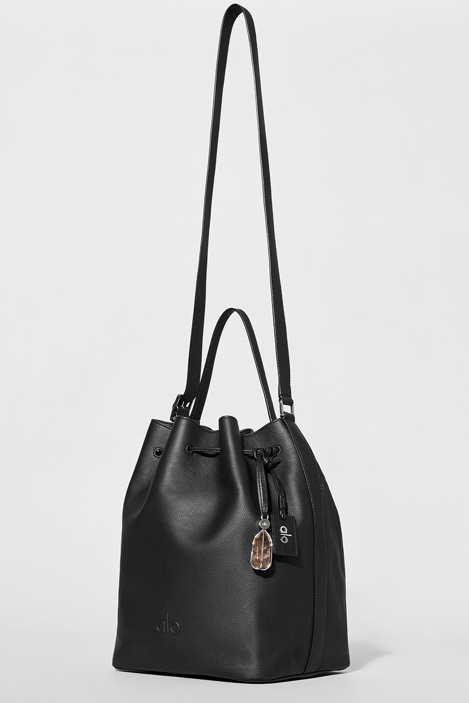 ALO Balance Bucket - Black Leather — photo 3