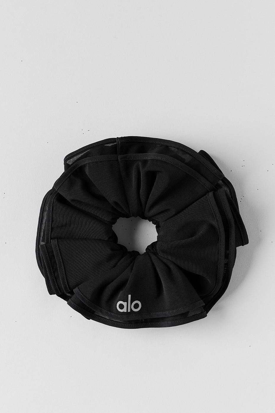 Mesh Sweet Nothing Oversize Scrunchie - Black — photo 2