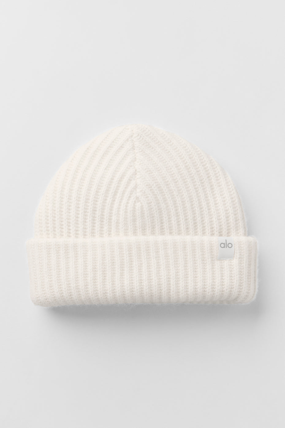 Courchevel Cashmere Beanie - Ivory — photo 2