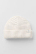 Courchevel Cashmere Beanie - Ivory — photo 2