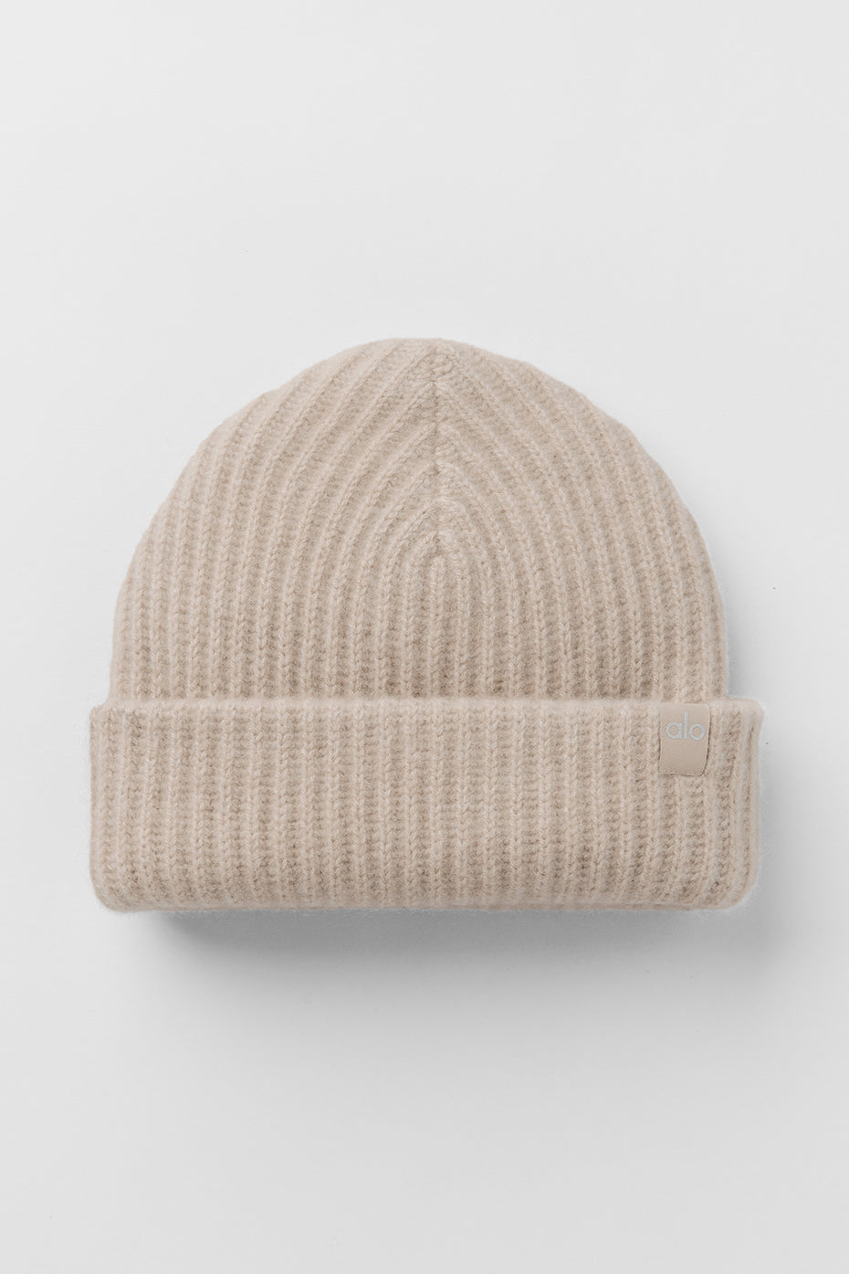 Courchevel Cashmere Beanie - Oat Heather — photo 2