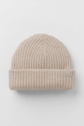 Courchevel Cashmere Beanie - Oat Heather — photo 2