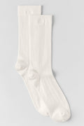 Cashmere Mesh Sock - Ivory — photo 1