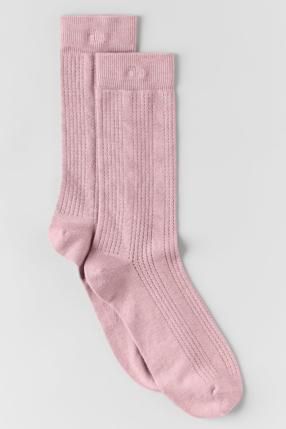 Cashmere Mesh Sock - Vintage Pink — photo 1