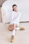 ALO Sunset Sneaker + Jisoo - Caramel Cream — photo 1