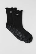 Lettuce Edge Grip Sock - Black — photo 1