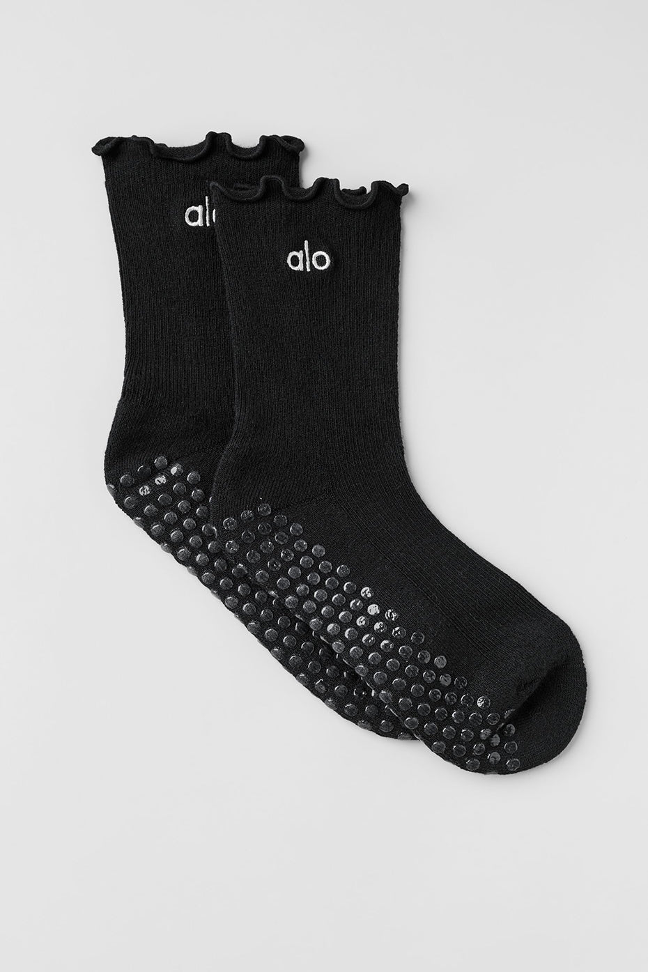 Lettuce Edge Grip Sock - Black — photo 1