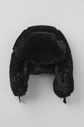 Faux Fur Starstruck Hat - Black — photo 2
