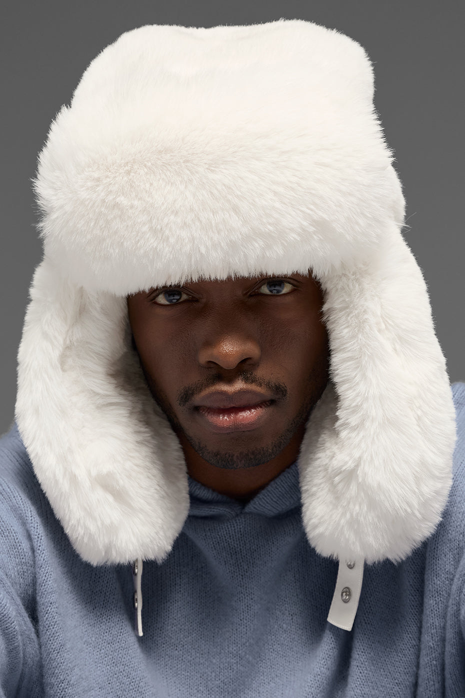 Faux Fur Starstruck Hat - Ivory — photo 1