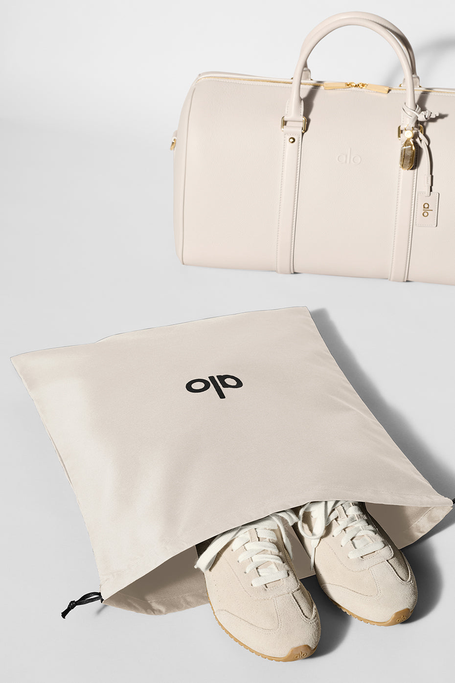 ALO Voyage Duffle - Bone Leather — photo 6