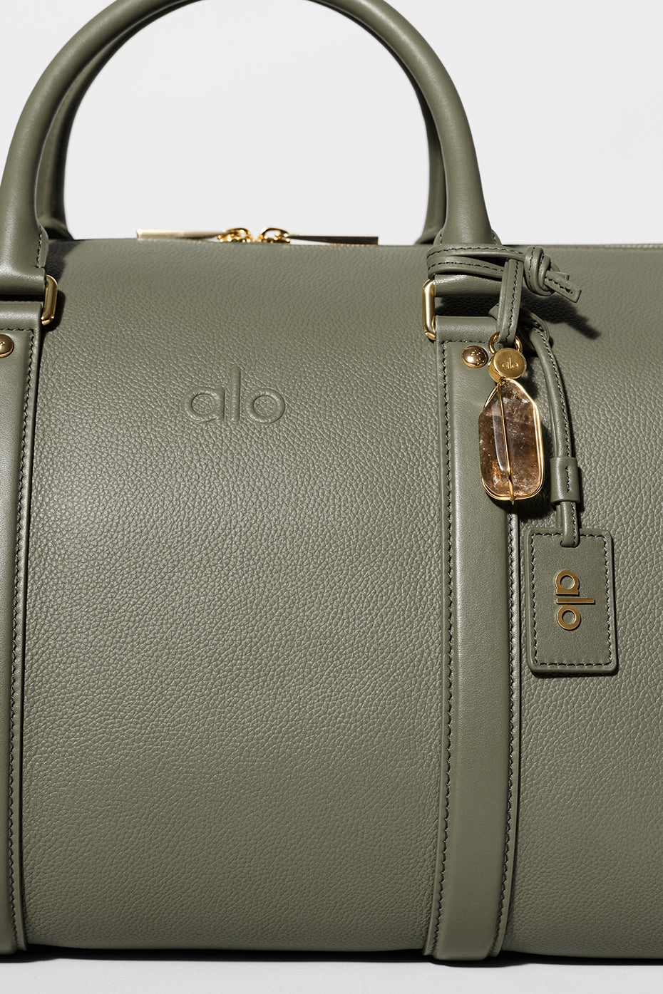 ALO Voyage Duffle - Olive Tree Leather — photo 4