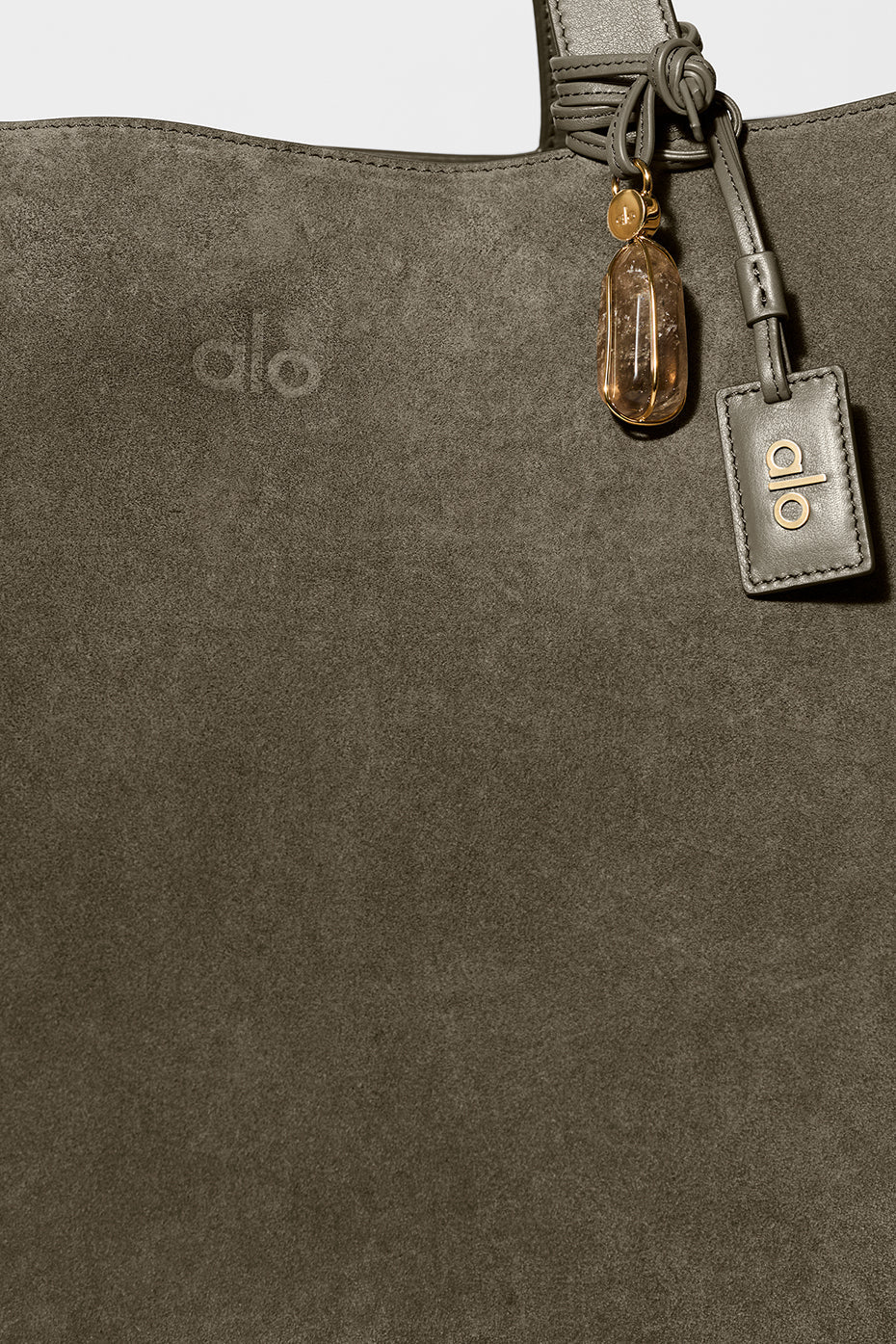 ALO Tranquility Tote - Olive Tree Suede — photo 5