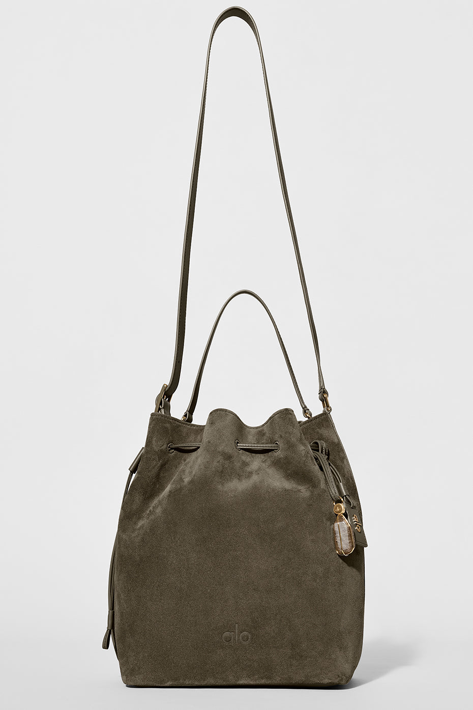 ALO Balance Bucket - Olive Tree Suede — photo 1