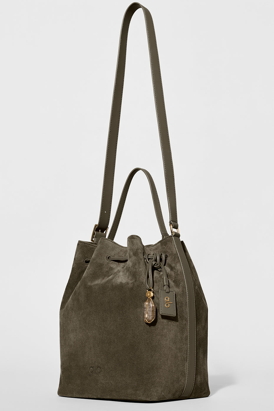 ALO Balance Bucket - Olive Tree Suede — photo 2