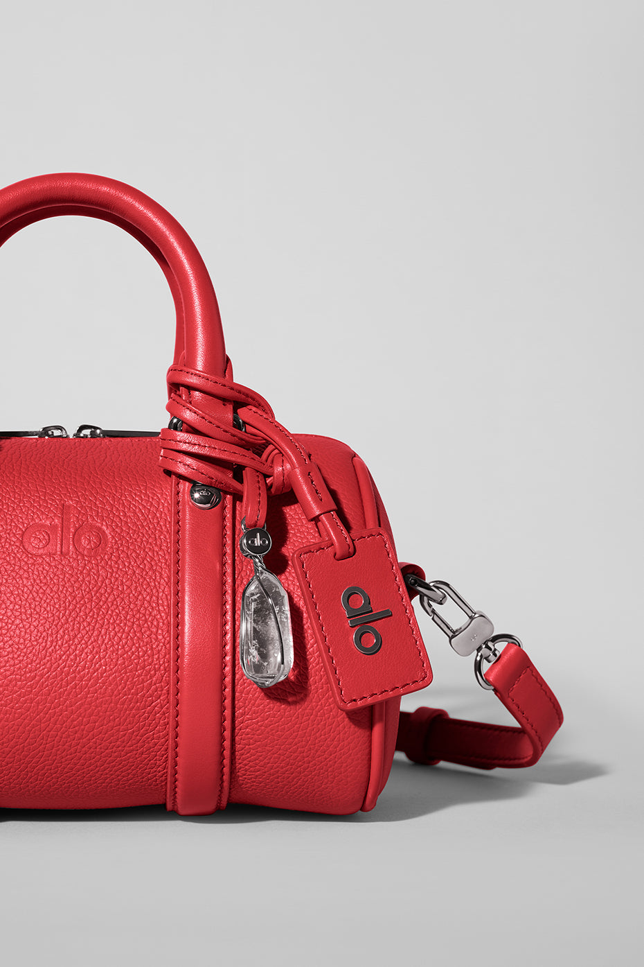 ALO Mini Voyage - Bright Red Leather — photo 5