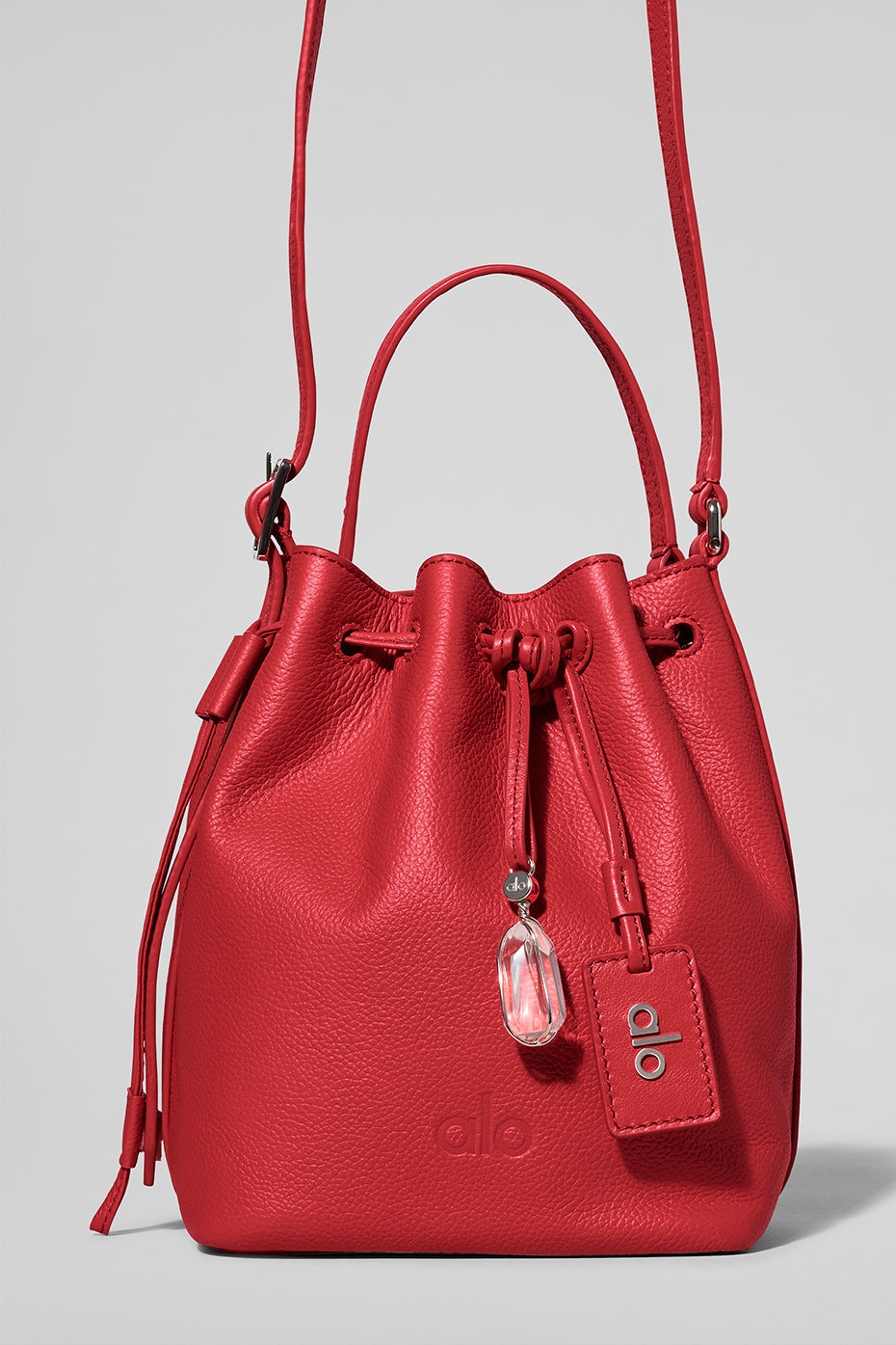 ALO Mini Balance - Bright Red Leather — photo 4